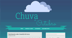 Desktop Screenshot of chuvadeoutubro.com